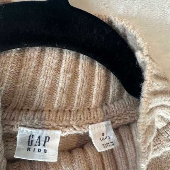 Girls Cream Sweater - Picture 3 of 4